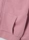 Pink pure cotton regular fit girls' sweatshirt_3