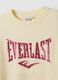 White pure cotton T-shirt with front print, regular fit_5