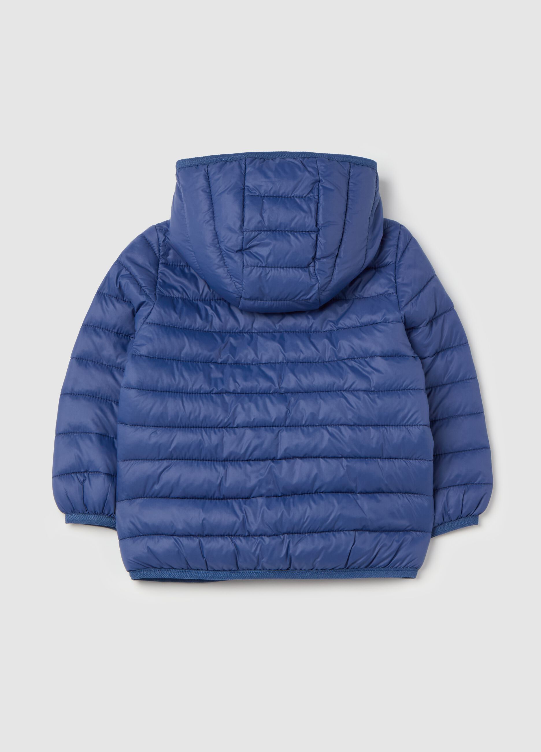 Piumino ultralight con cappuccio