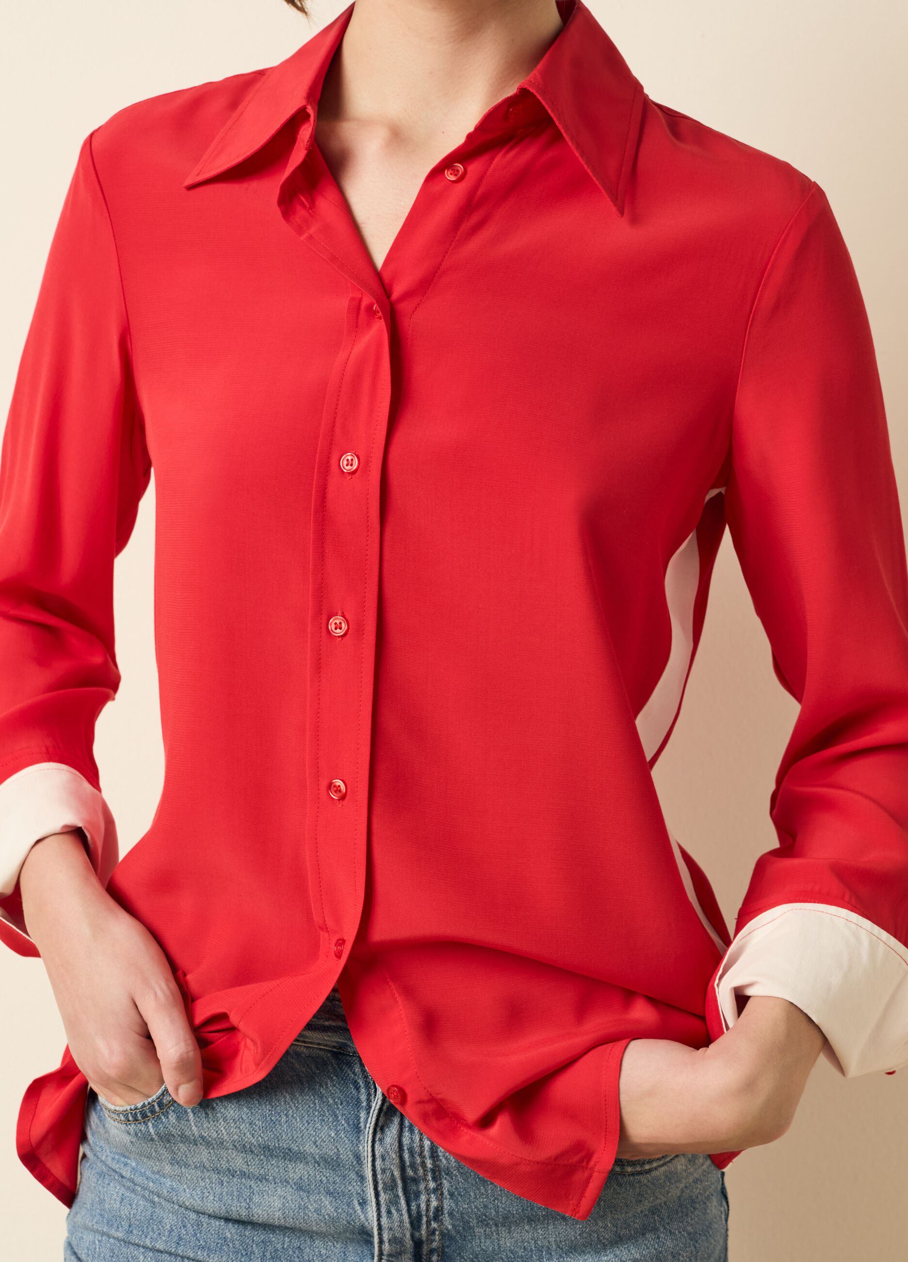 Viscose shirt
