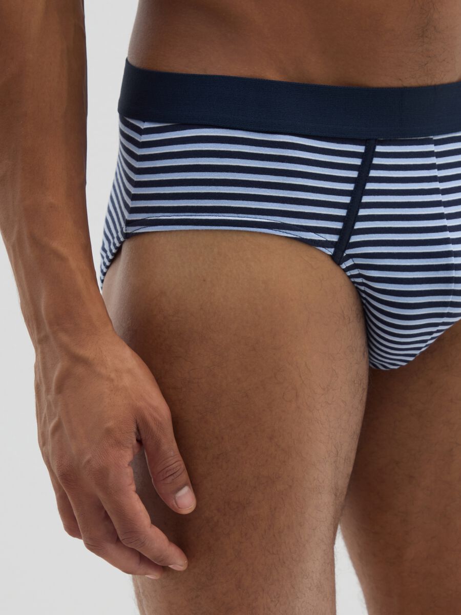 Multicolour Stretch Cotton Multipack Briefs_3