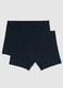 Two-pack blue boxer shorts in stretchy cotton regular fit_4