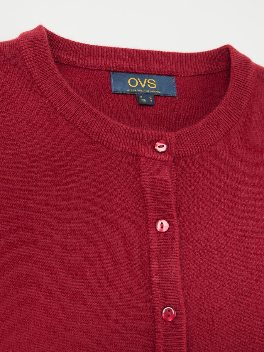 Cardigan con scollo rotondo_5