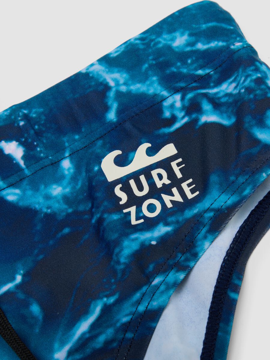 Slip mare blu in tessuto elasticizzato_3