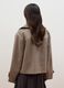 Brown wool and viscose blend coat_3