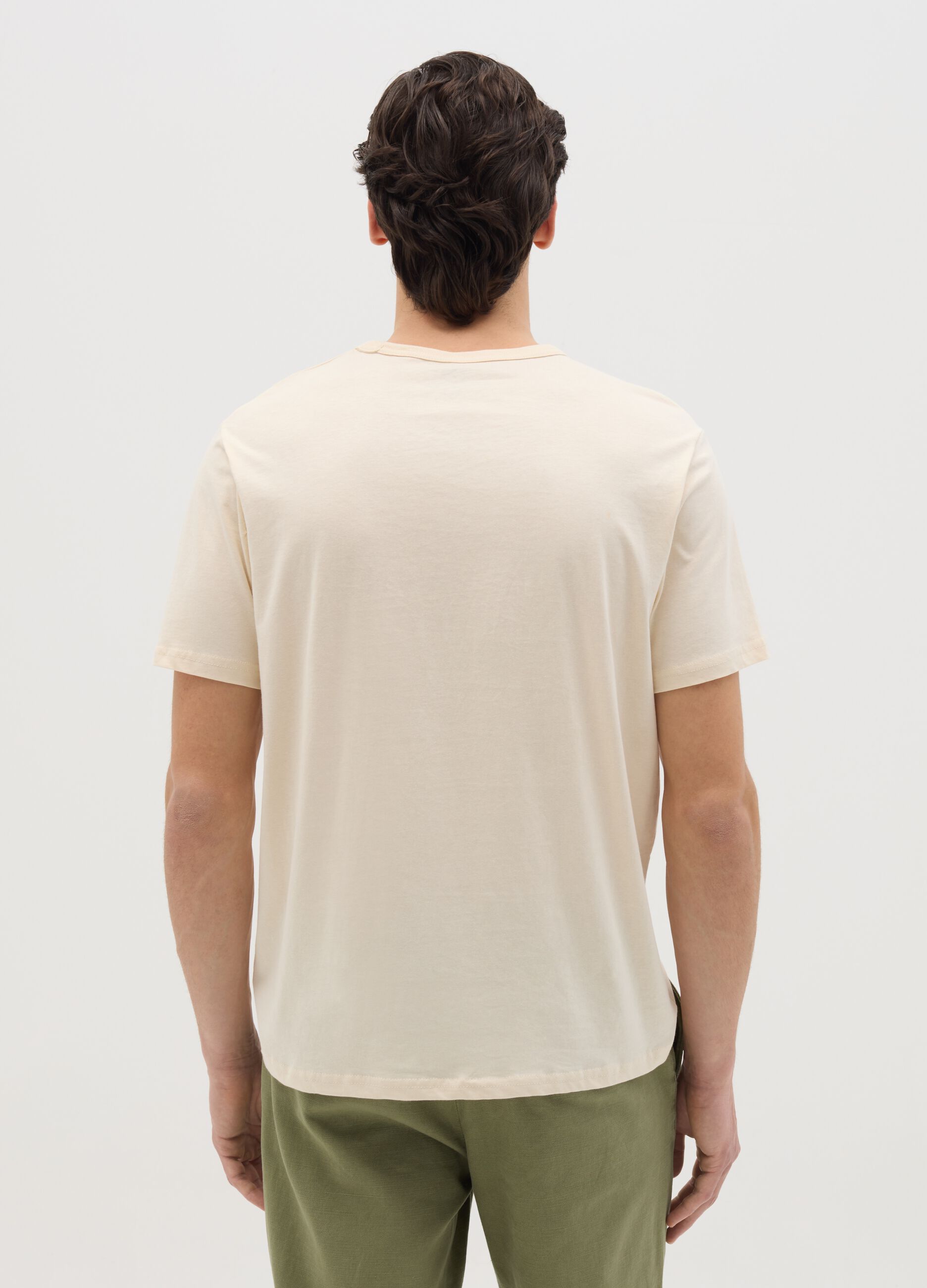 Cotton T-shirt with "Las Vegas Sin City" print