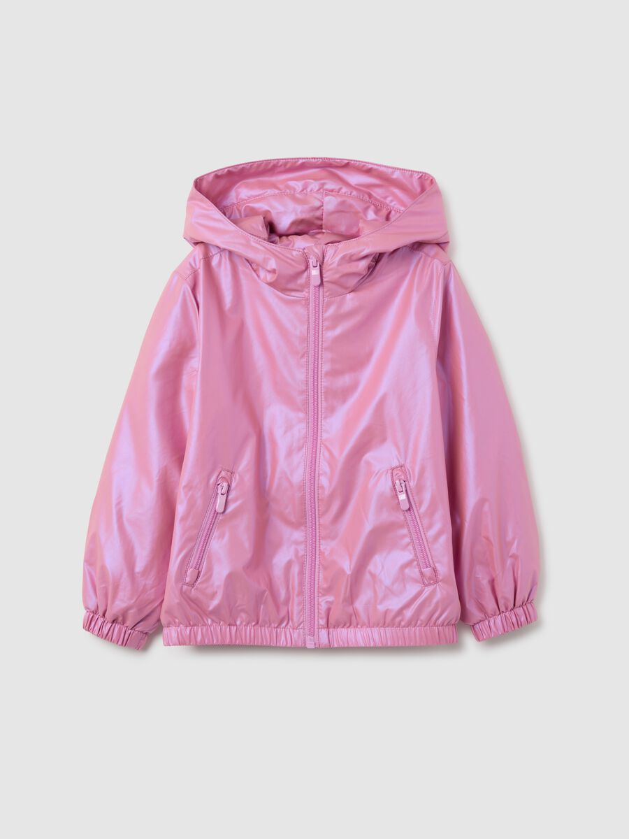 Girls' jacket in pink regular fit_0