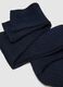 Tripack long blue cotton socks_2