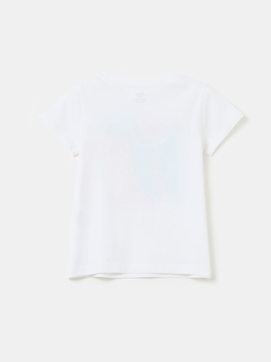 T-shirt in cotone bio con stampa_1