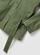 Women&rsquo;s green regular-fit jacket in cotton and linen blend_5