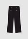 Wide trousers with buttons_4