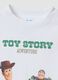 T-shirt bianca in puro cotone con stampa Toy Story per bambino_2