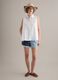 White pure-cotton shirt with classic collar_1