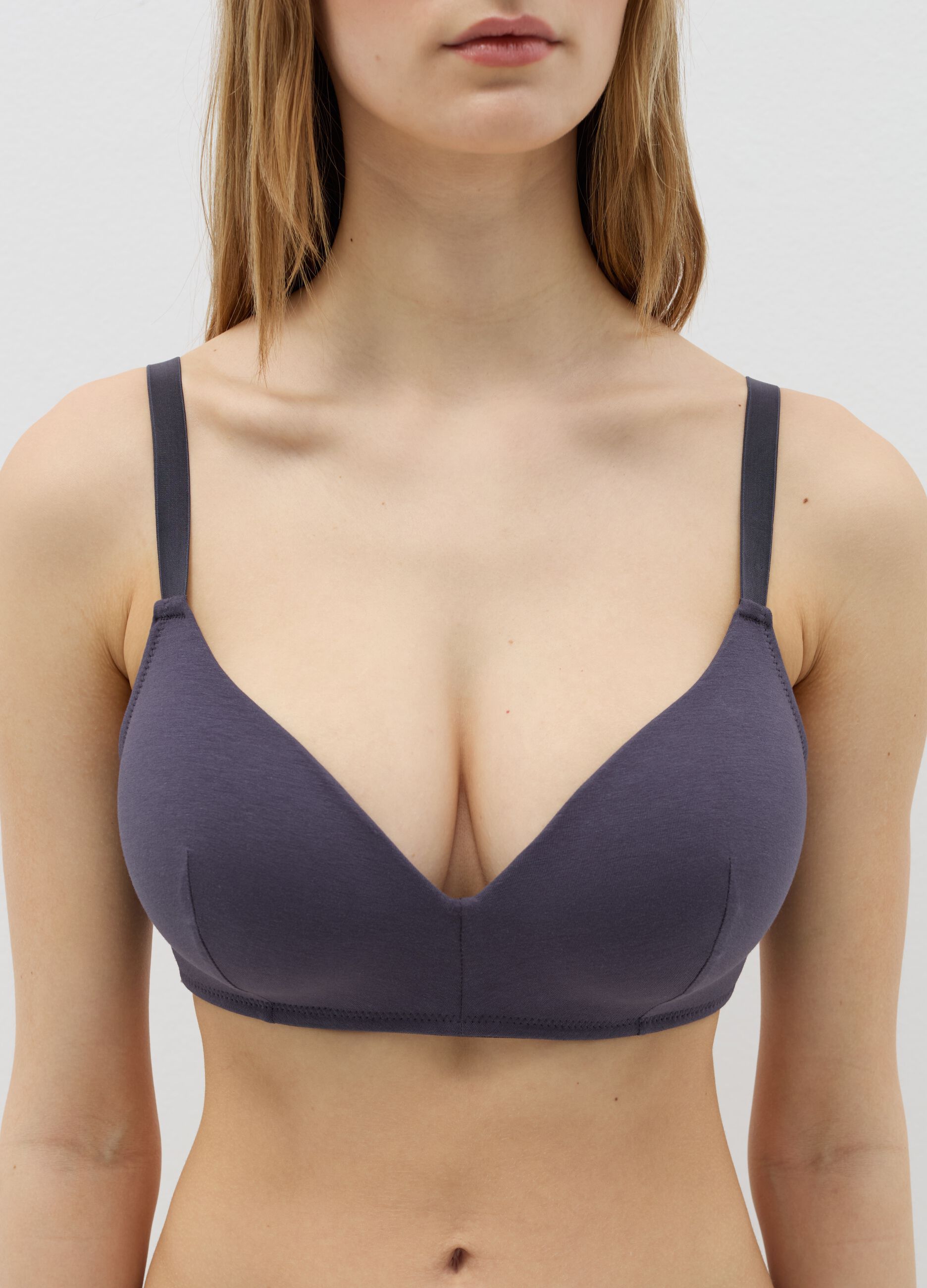 Nicole bra with lace inserts