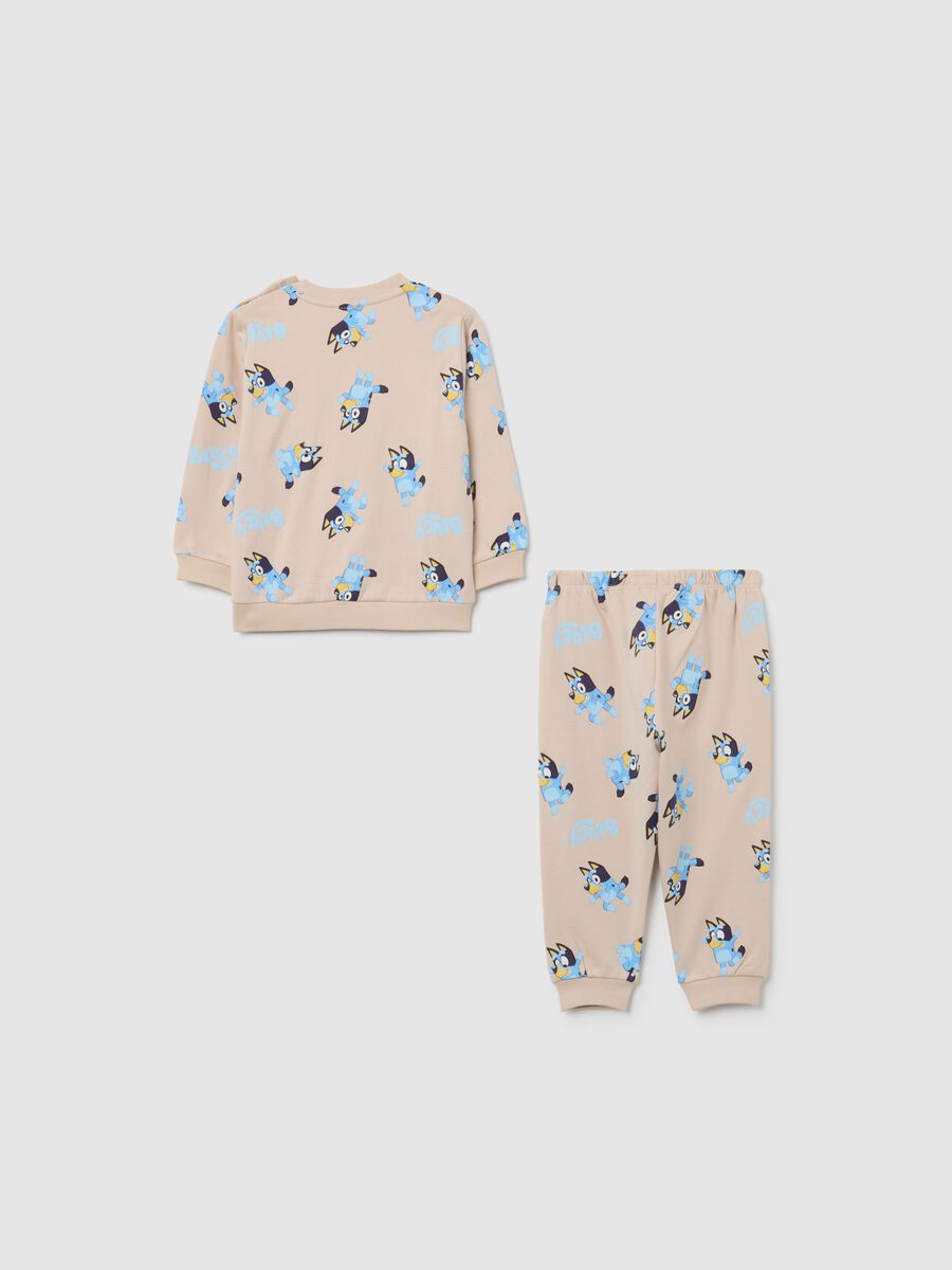 Pigiama multicolor da neonato in puro cotone regular fit con stampe_1