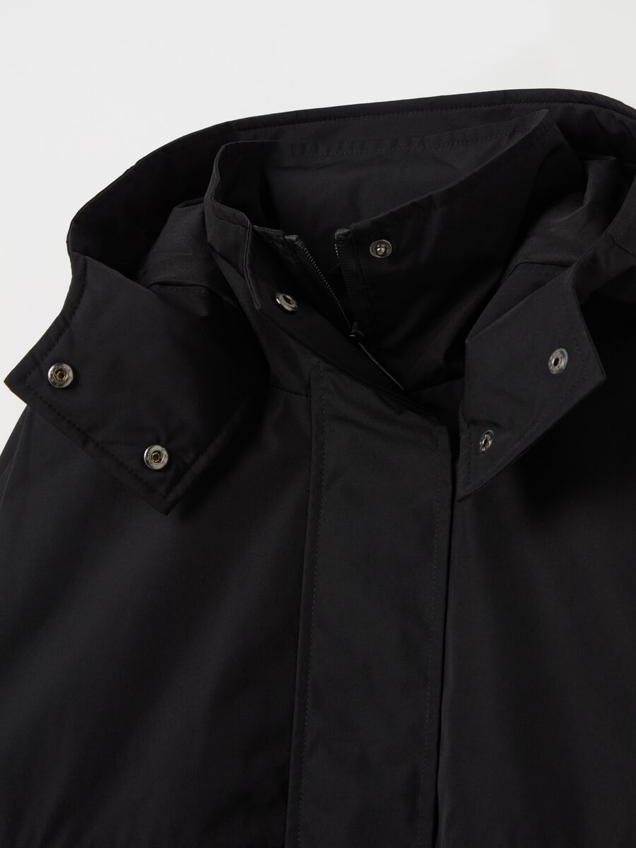 Short padded parka with hood_5