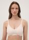 Pink stretch-fabric bra with removable padding_0
