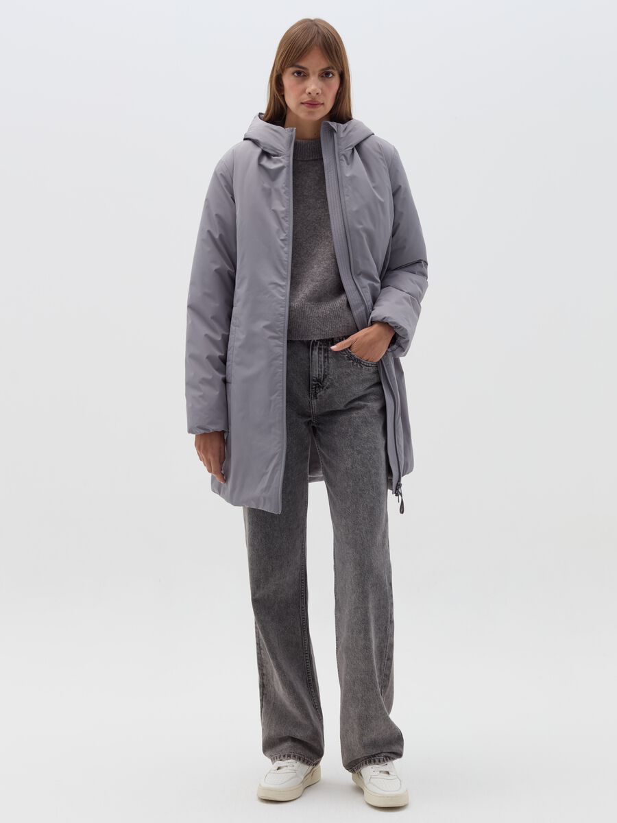 Essential parka with hood_1