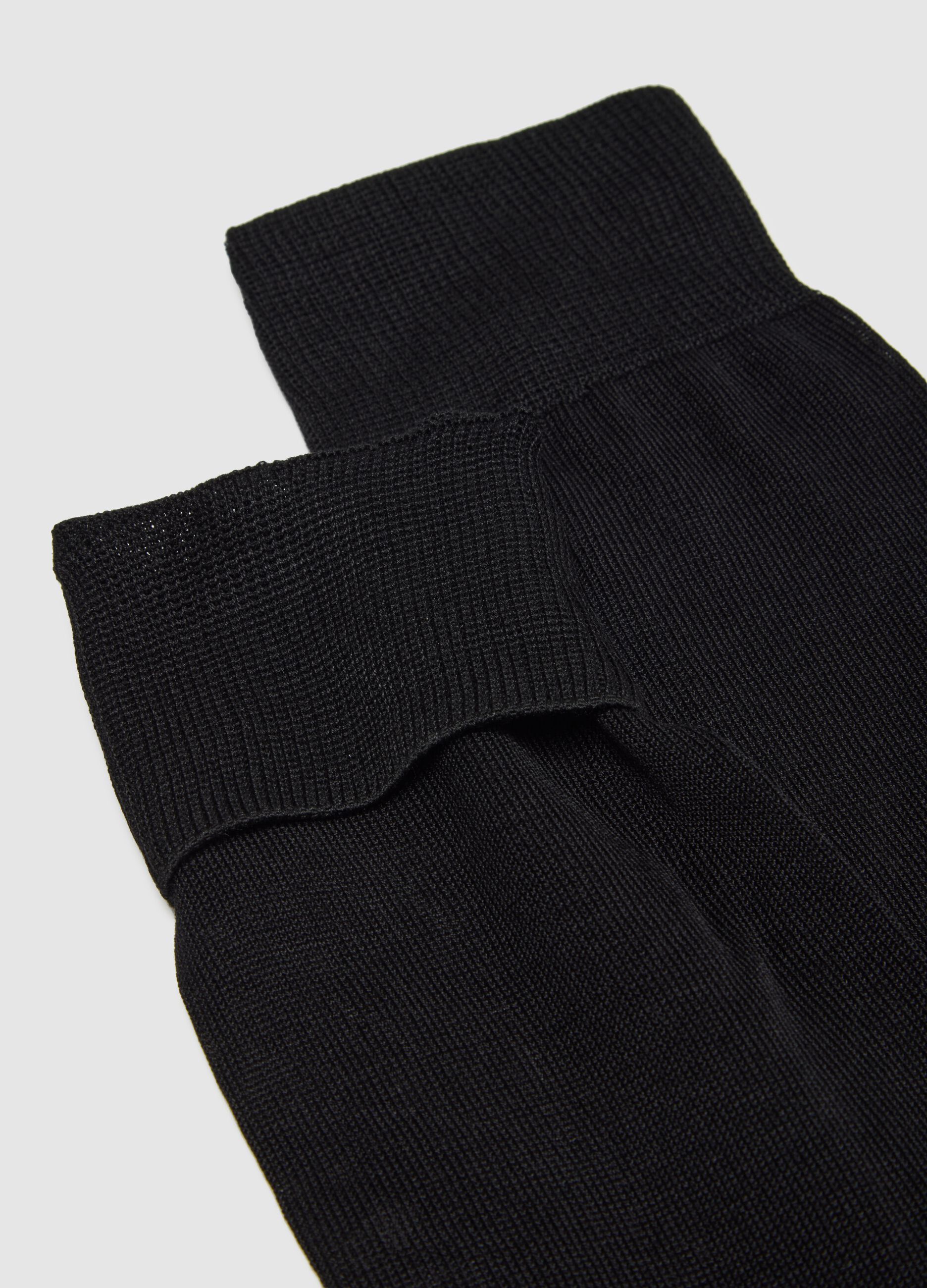 Tripack of pure cotton blue socks