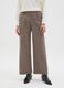 Brown regular fit trousers_1