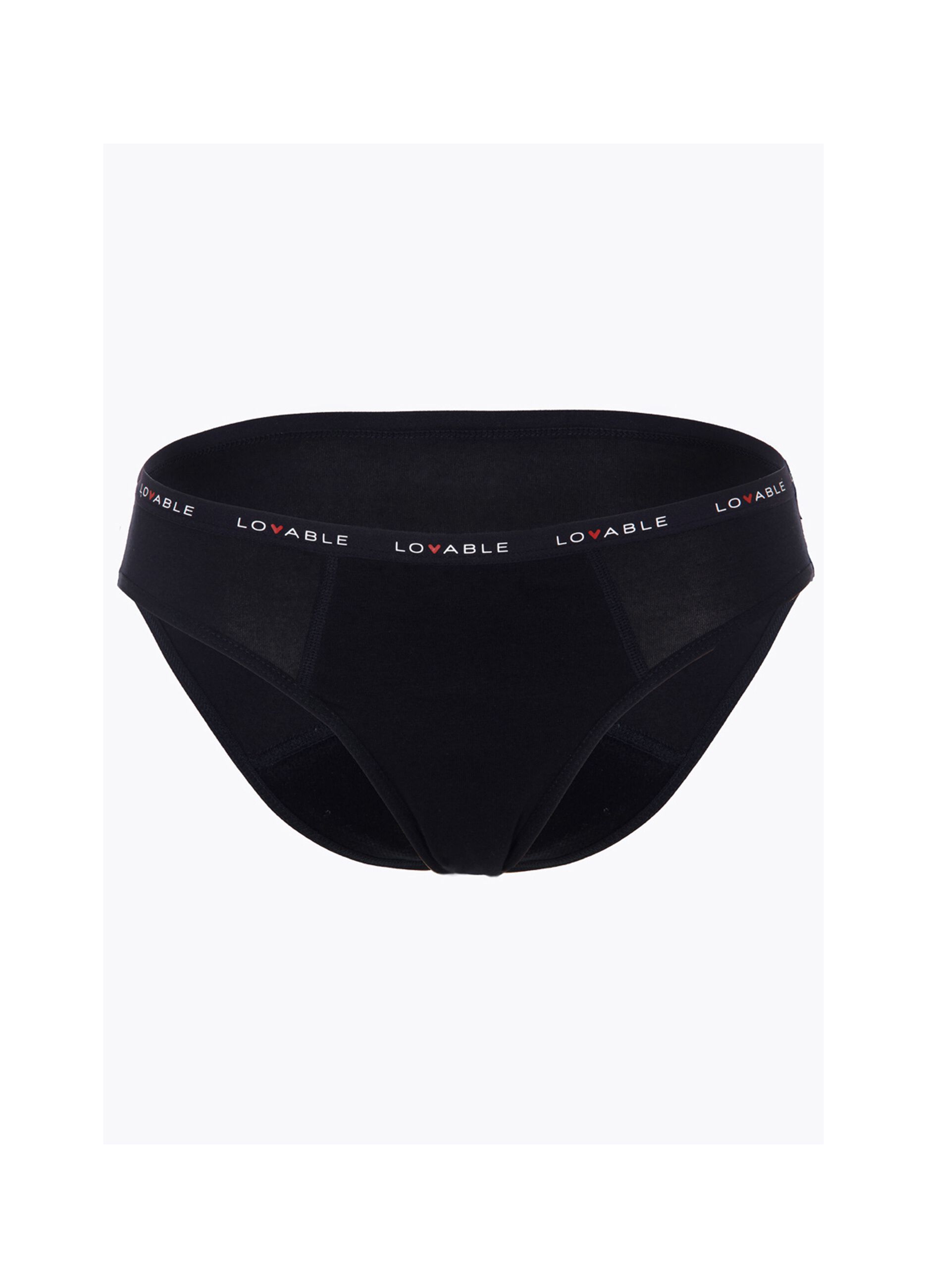LOVABLE Period Panties Slip da ciclo flusso medio in cotone bio