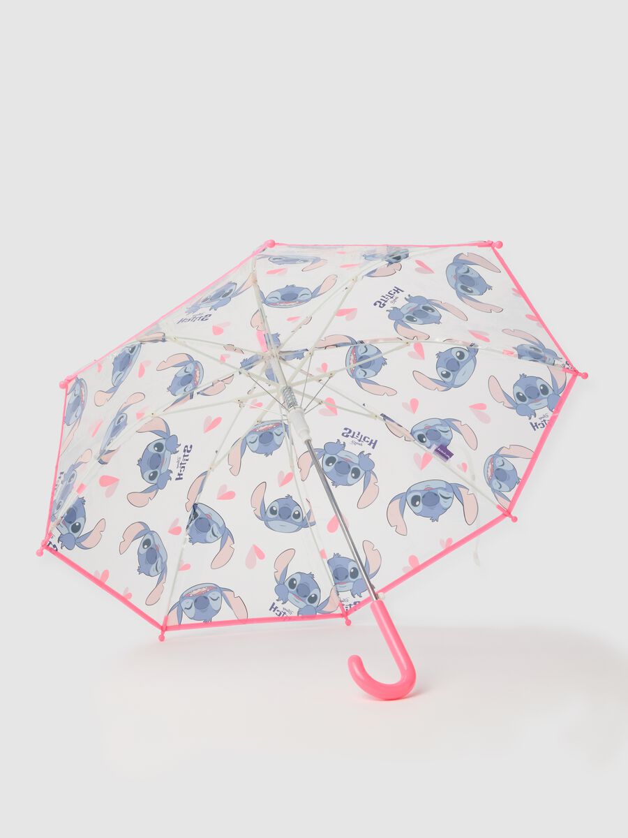 Multicoloured children's umbrella with Stitch graphics_1