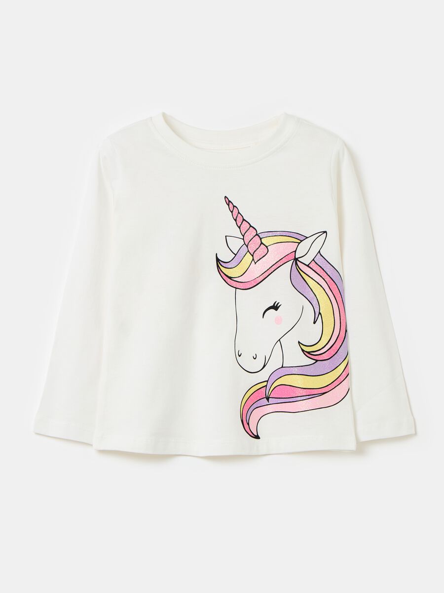 Long-sleeved T-shirt with print_0