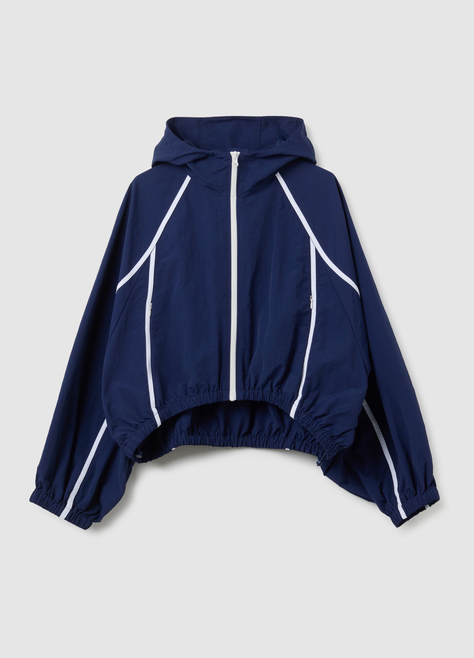 Blue Jacket with Hood
