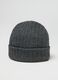 Heavy Knit Grey Beanie_2