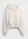White Hoodie with Full Zip_4
