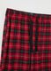 Pyjamas with tartan pattern and animal patch_5