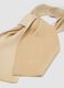 Beige ribbed knit scarf_1