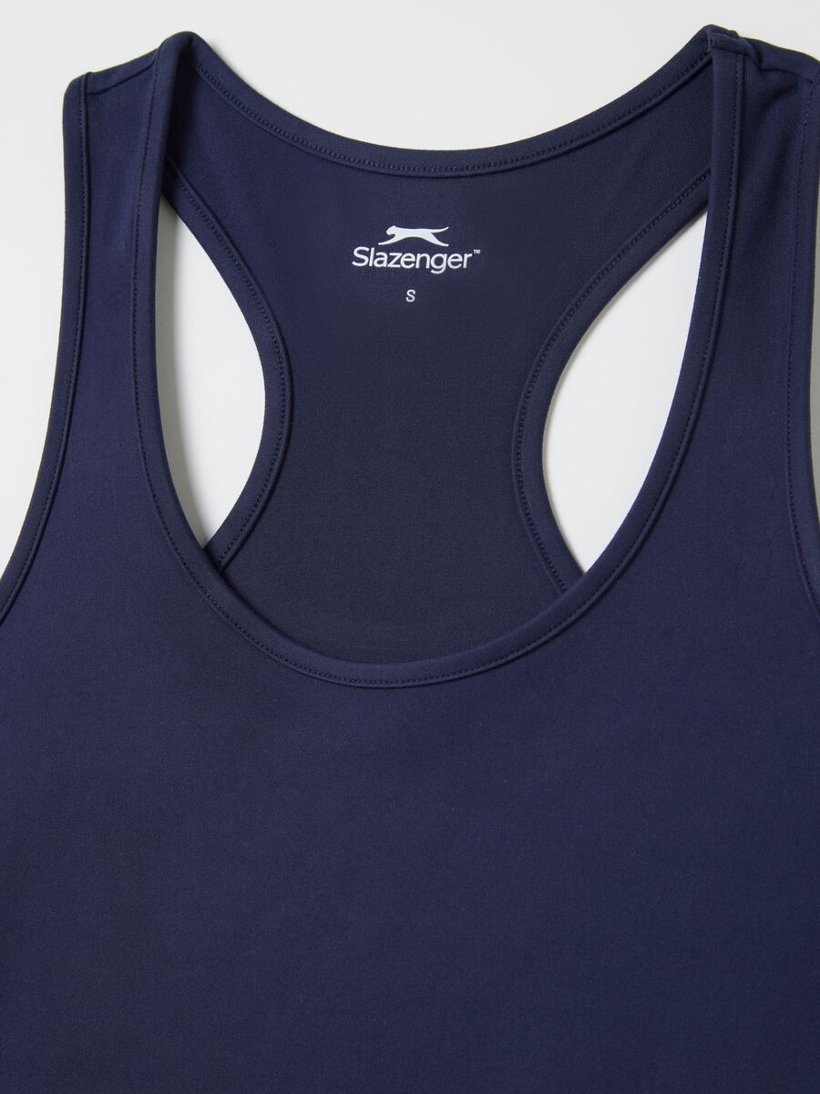SLAZENGER light blue sports dress in stretch fabric_5