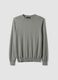 Grey pure cotton jumper regular fit_4