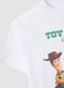 T-shirt bianca in puro cotone con stampa Toy Story per bambino_3