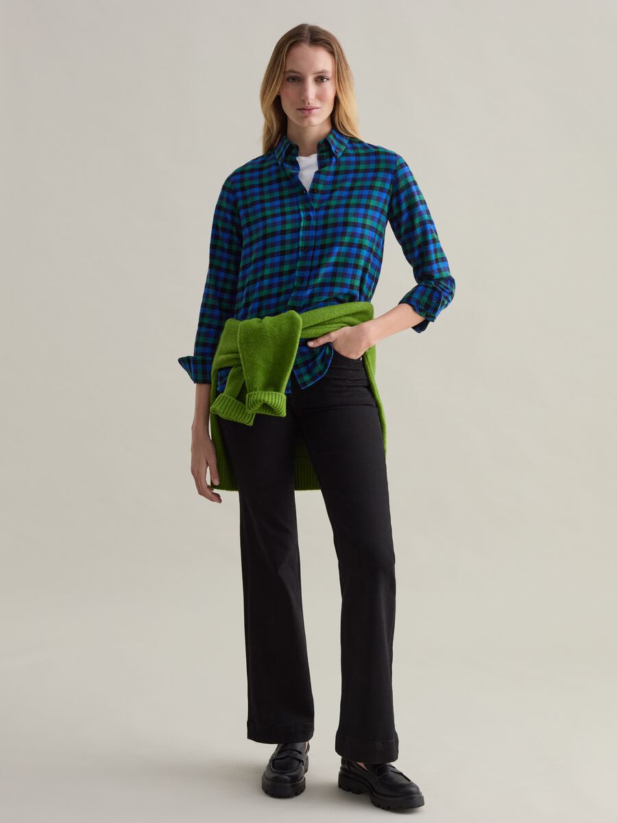 Camicia a quadri button-down_1