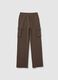 Cargo Sweatpants Cappuccino Brown_5