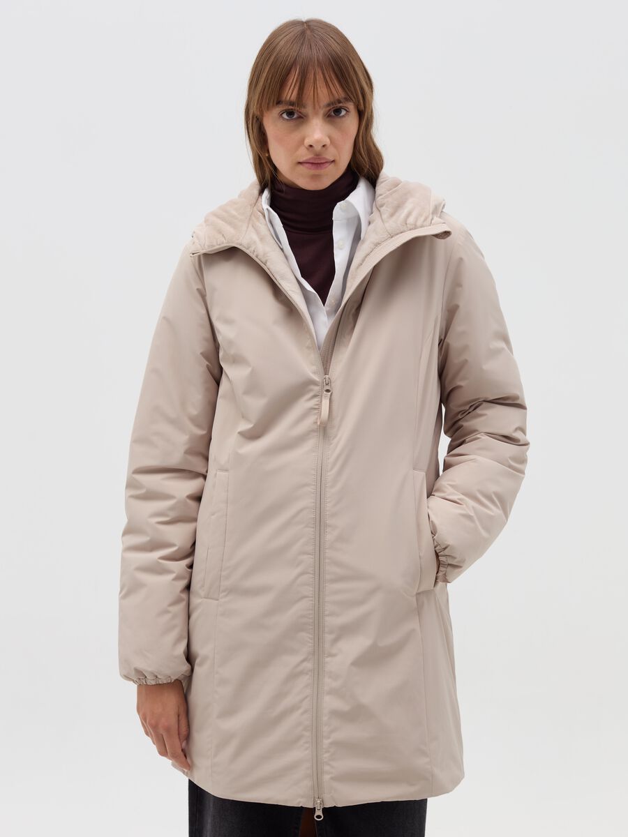 Parka Essential con cappuccio_0