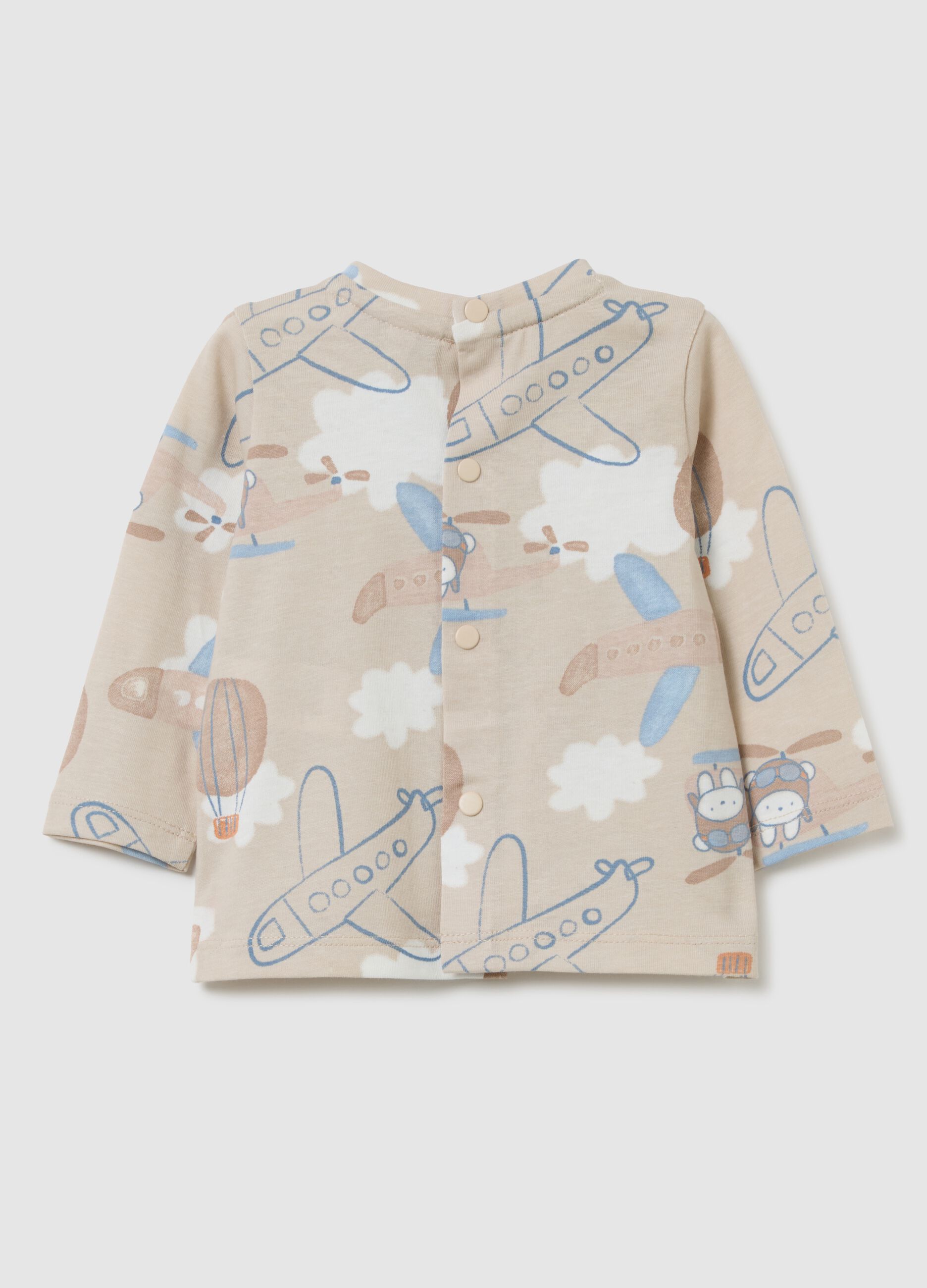 Multicolour regular fit pure cotton newborn sweater