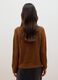 Brown regular-fit ribbed stretch-wool jumper_3