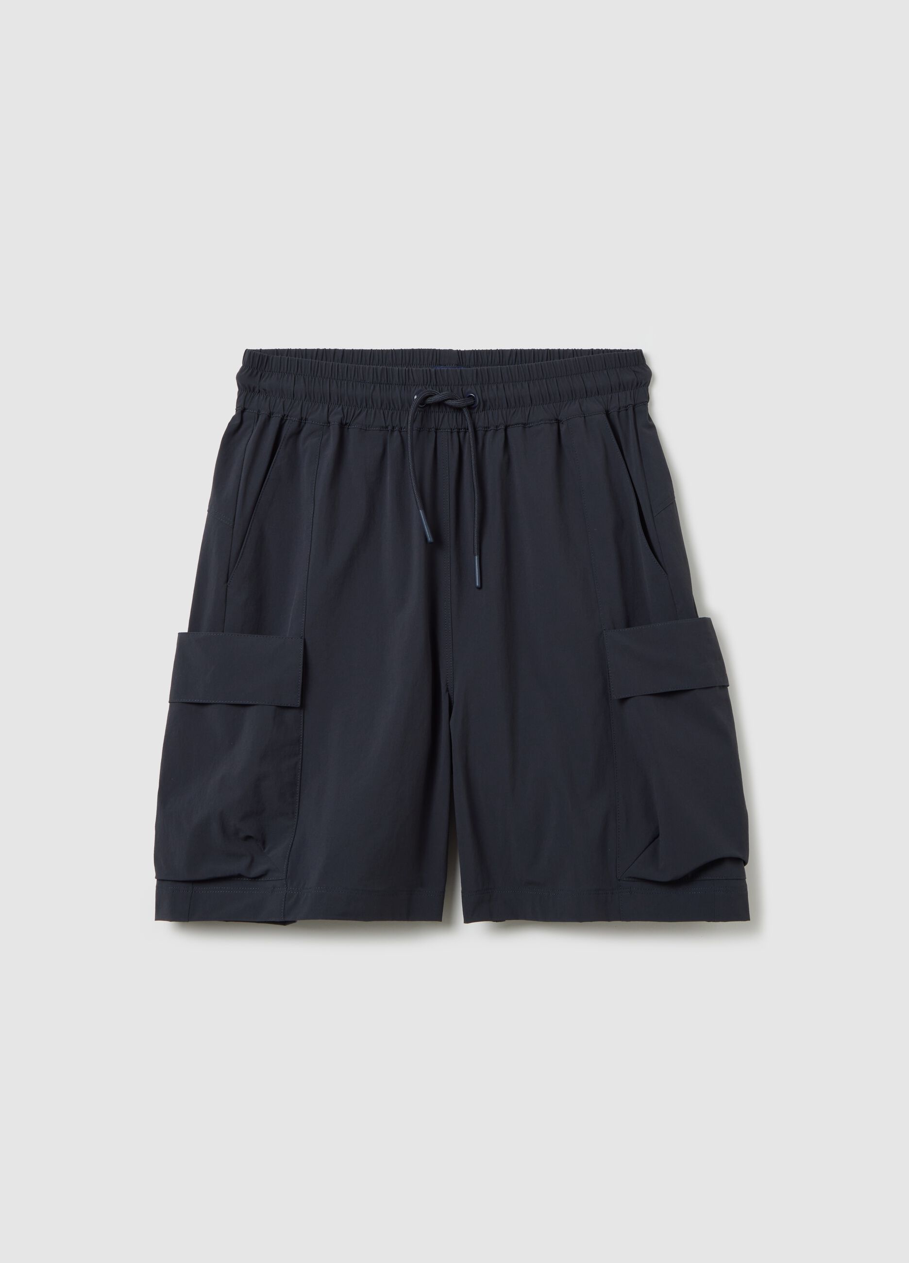 ALTAVIA WITH DEBORAH COMPAGNONI cargo Bermuda shorts with drawstring