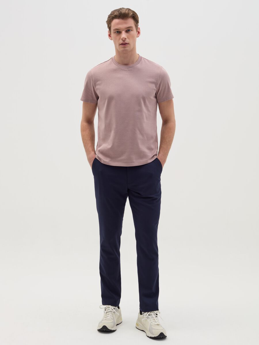 T-shirt with technical fabric_1