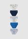 Boys' multicoloured multipack briefs in pure cotton regular fit_0