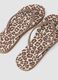 Brown leopard-print flip-flops_1