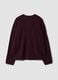 Red stretch-wool oversized cardigan_2