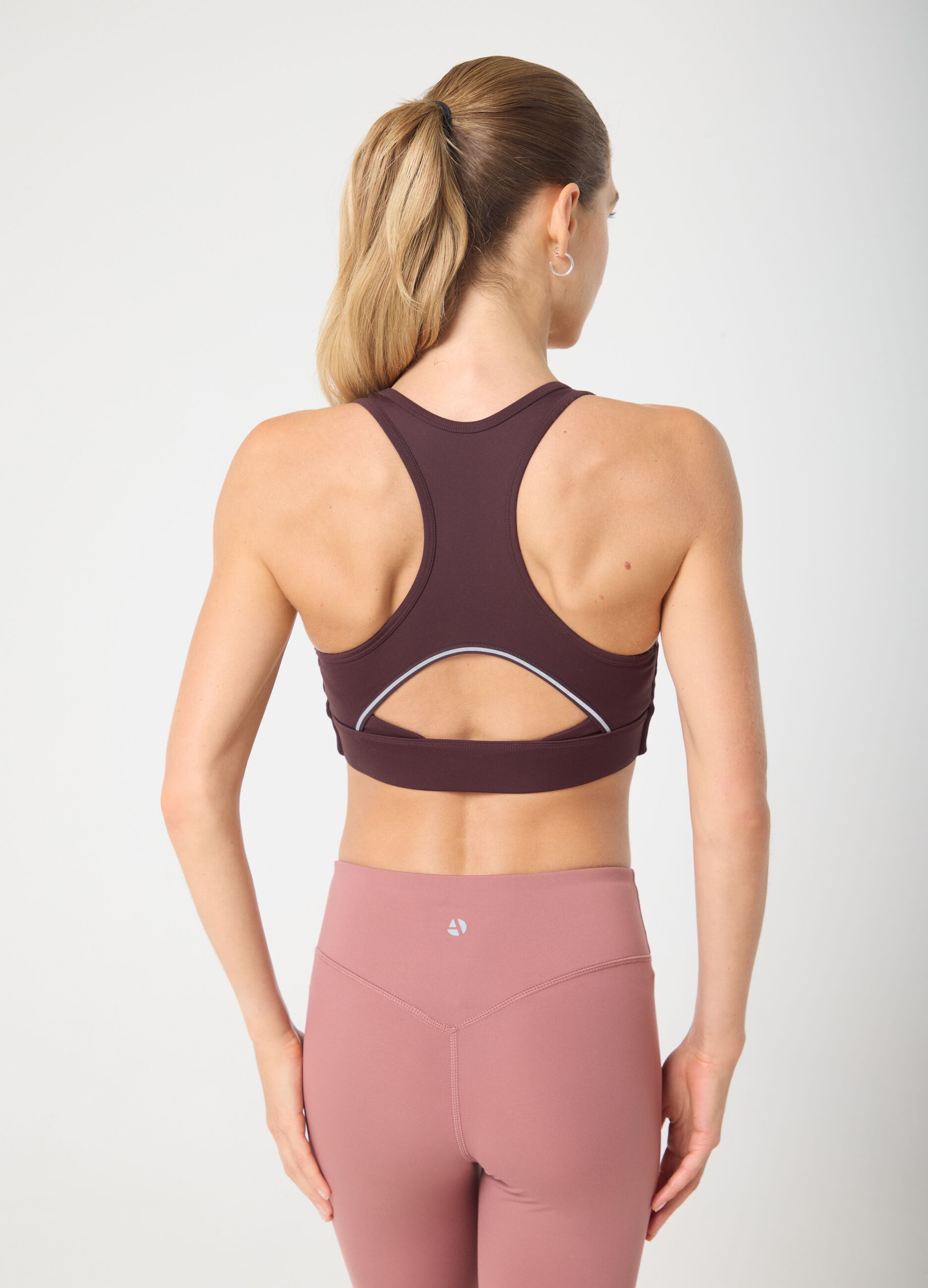 Top bra with cut-out detailing at the back ALTAVIA STUDIO