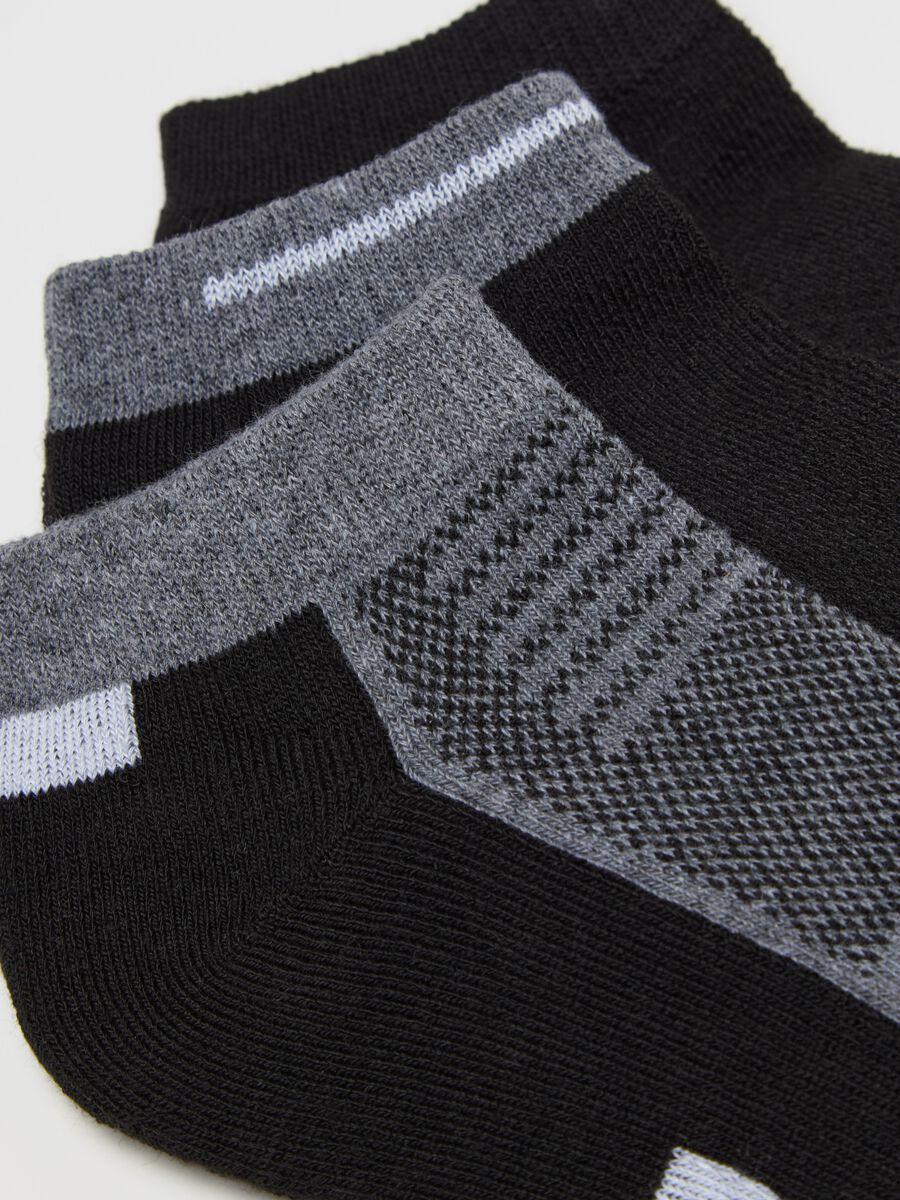 Three-pair pack stretch sneaker liners_1