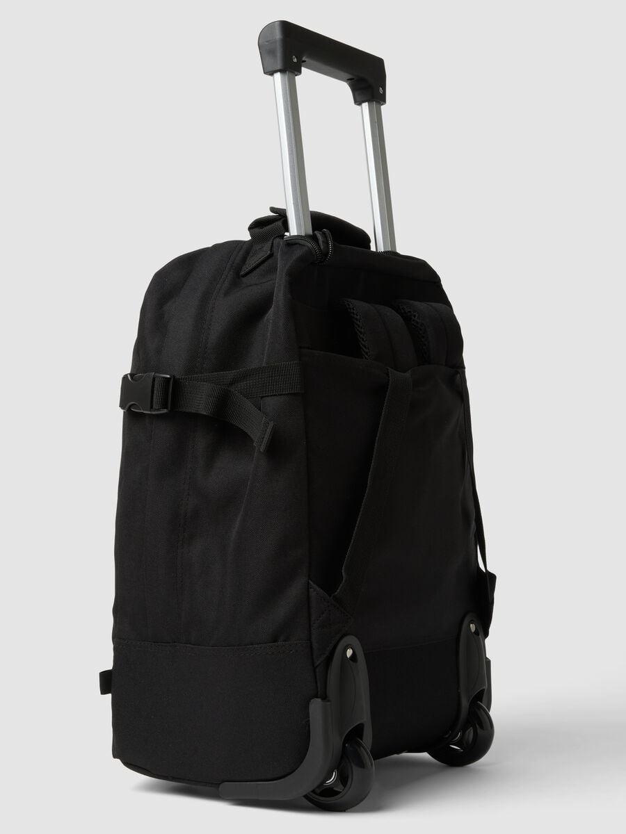 Borsa trolley nera con spallacci e manico telescopico_2