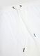 White swim shorts with elasticated waistband_1