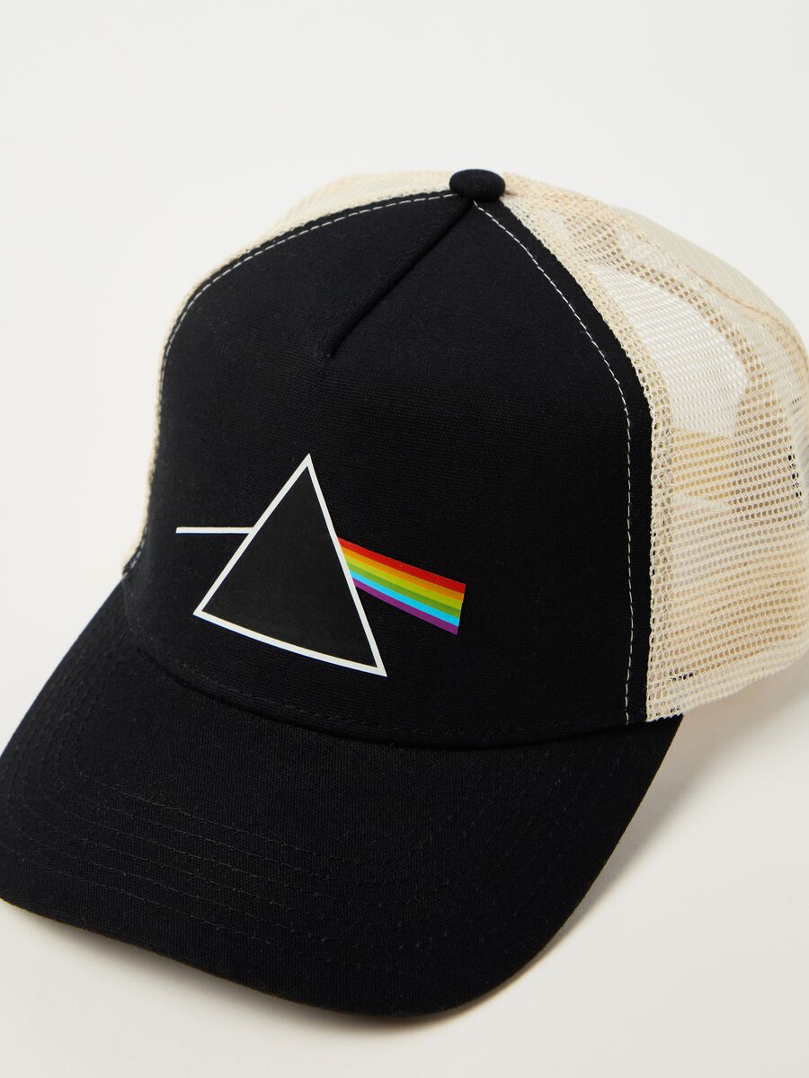 Baseball cap with Pink Floyd print_1